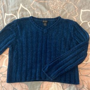 Sparkly knit sweater/sweatshirt